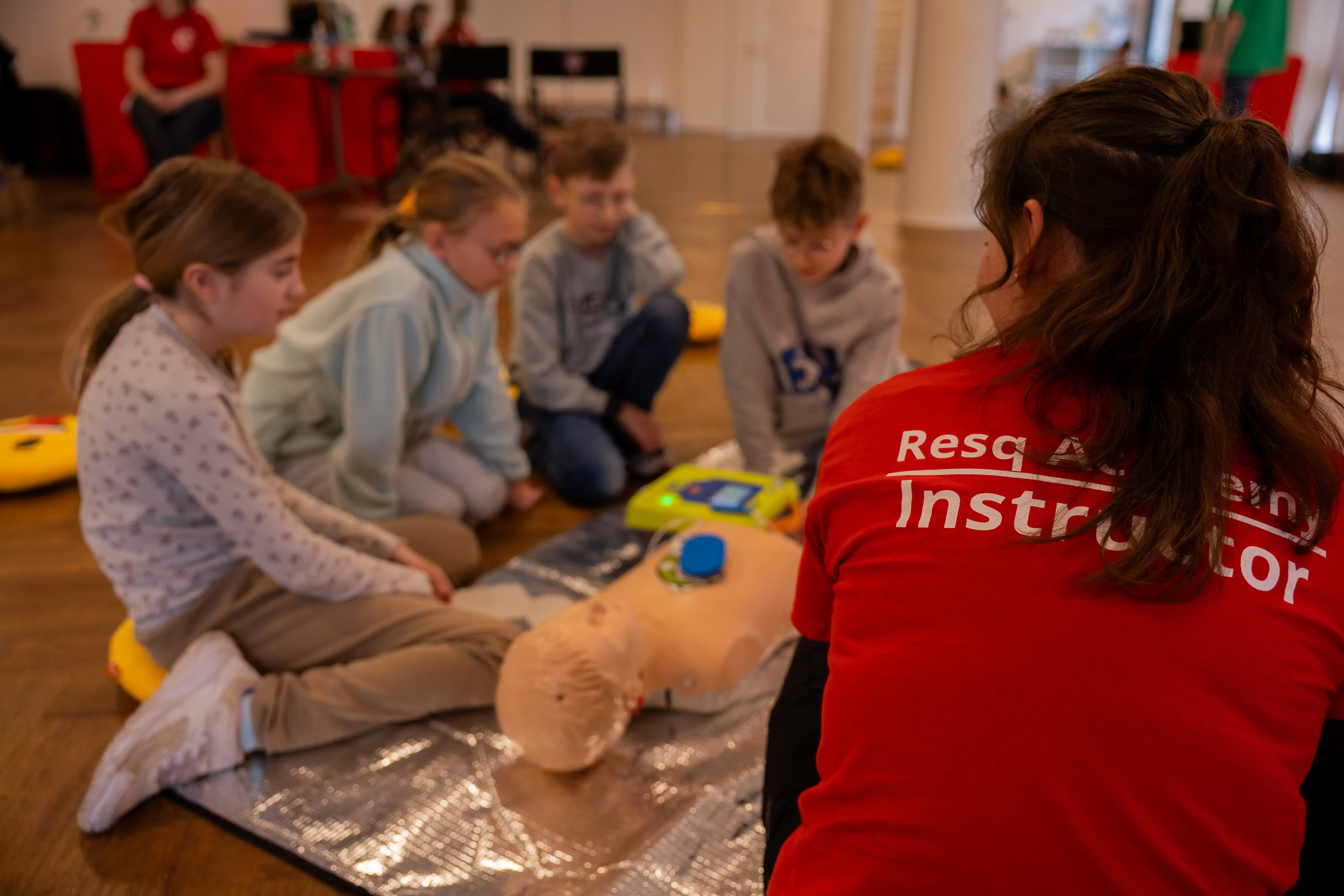 Kinder lernen Brandschutz